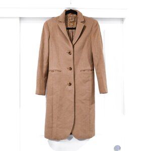 Gobi Woman's XS 100% Baby Camel Wool Tan Pea Coat